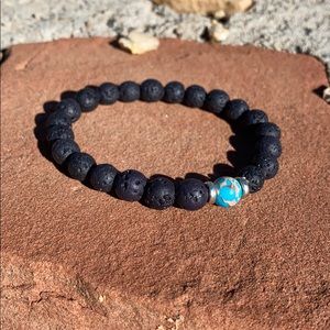 ☮️ tibetan lava bracelet🌋